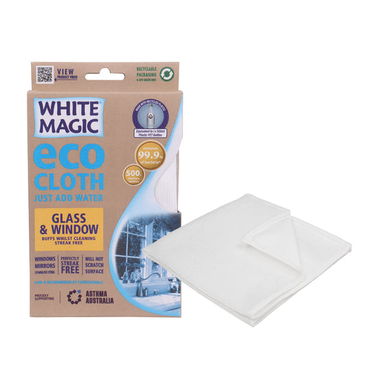 Eco Cloth Window and Glass Cleaning Tool by White Magic