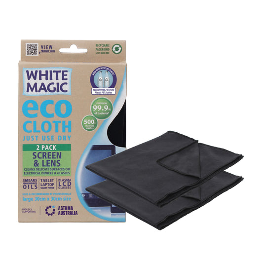 Eco Cloth Screen and Lens Cleaning Tool by White Magic