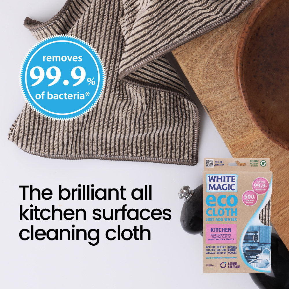 Eco Cloth Kitchen Cleaning Tool by White Magic