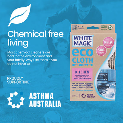 Eco Cloth Kitchen Cleaning Tool by White Magic