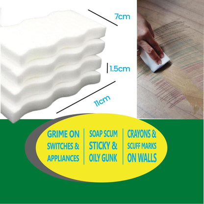 White Magic Eco Eraser Extra Power Sponge 4Pk