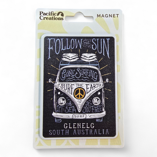 South Australia Glenelg Premium Fridge Magnet - Kombi
