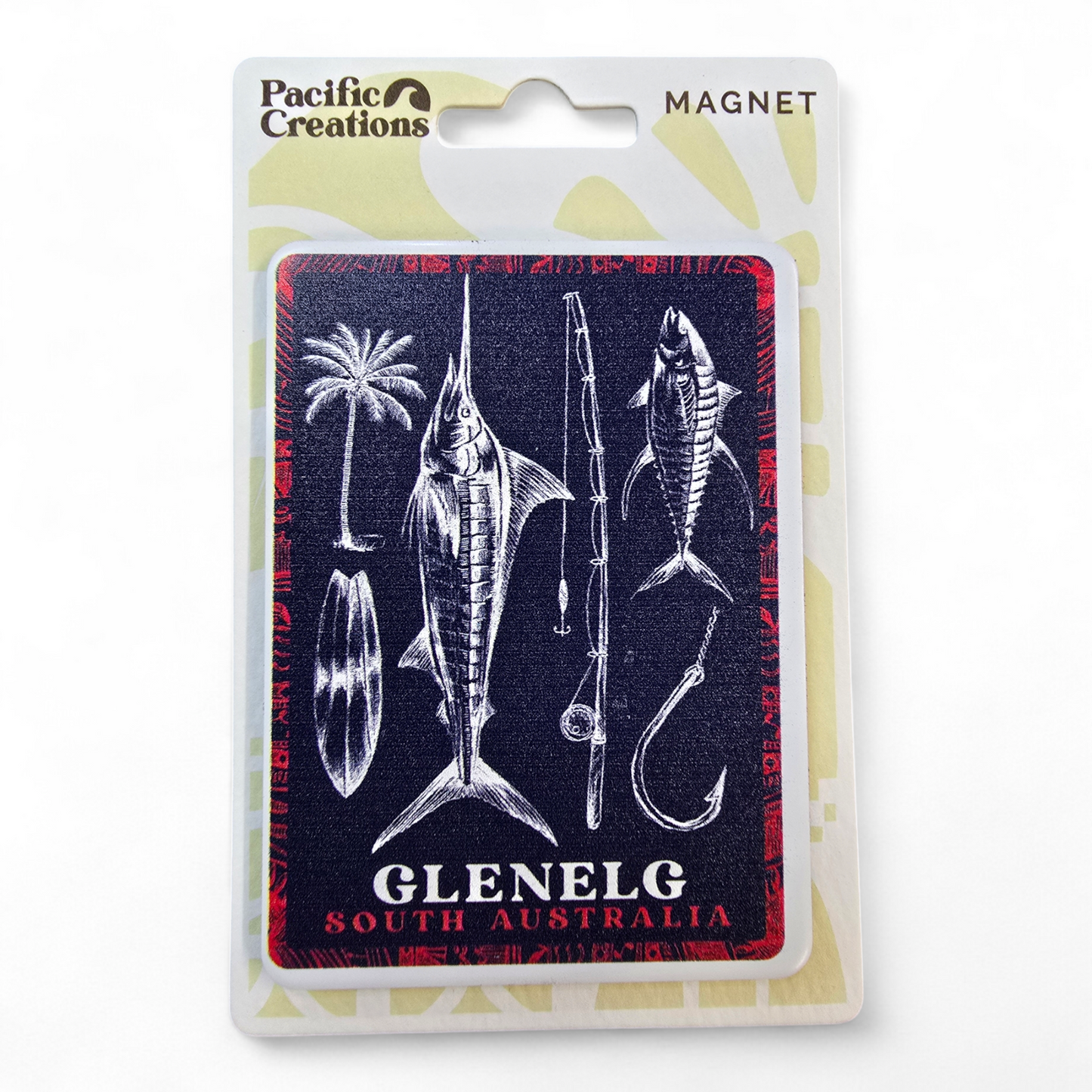 South Australia Glenelg Premium Fridge Magnet - Marlin
