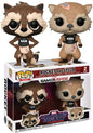 Funko Marvel Gamerverse Guardians of the Galaxy: The Telltale Series POP! Games Rocket & Lylla Vinyl Figure 2-Pack