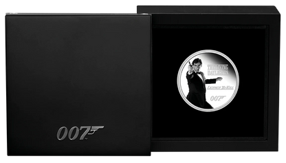 2023 James Bond Legacy Series - 3rd Issue 1oz Silver Proof Coin
