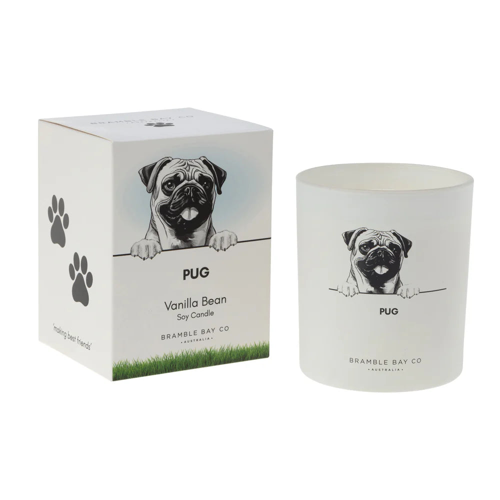 Bramble Bay Co Pug 300g Soy Candle