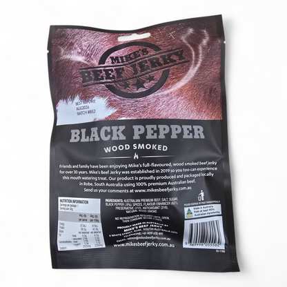 South Australian Mike's Beef Jerky Original|Black Pepper|Chilli 90g Packet