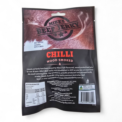 South Australian Mike's Beef Jerky Original|Black Pepper|Chilli 90g Packet