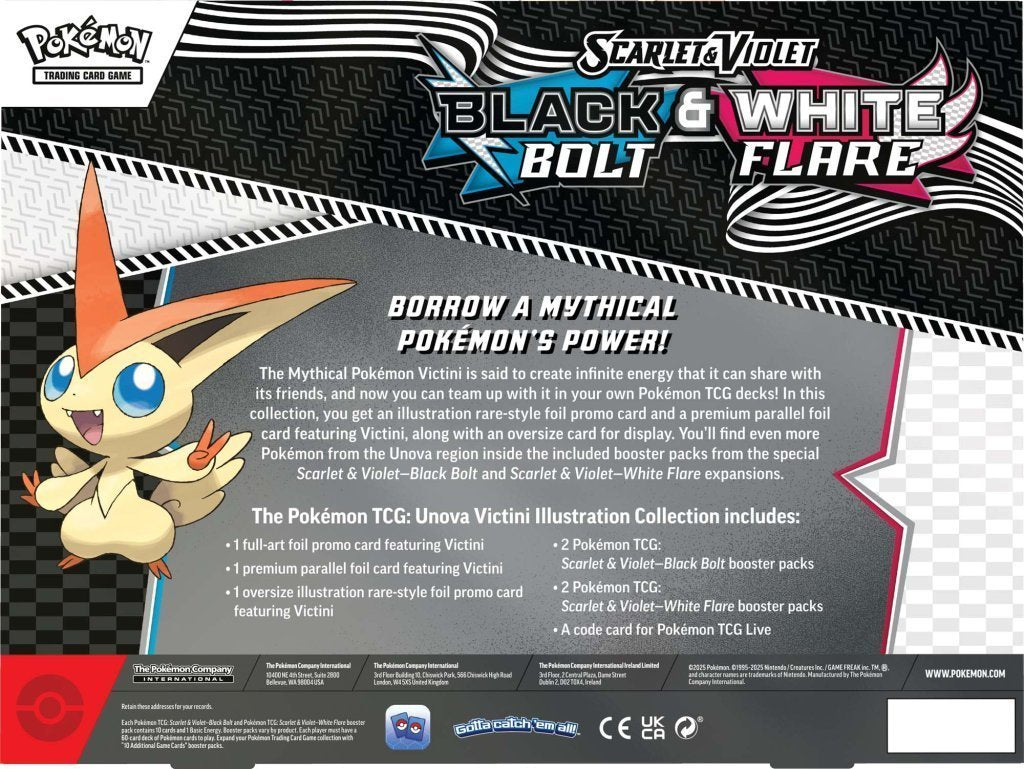 Pokémon TCG Scarlet & Violet SV10.5 Unova Victini Illustration Collection