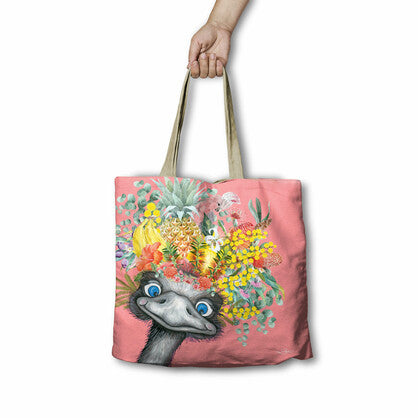 Lisa Pollock RSB14 Emu-sing Shopping Bag