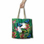 Lisa Pollock RSB21 Green Frog Shopping Bag