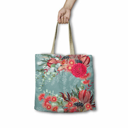 Lisa Pollock RSB63 Festive Bouquet Shopping Bag