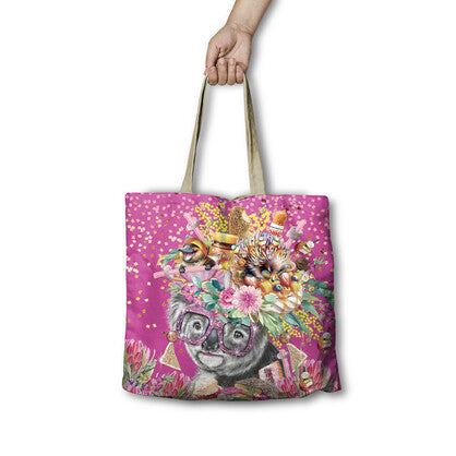 Lisa Pollock RSB91 Shopping Bag Oz Foodie Koala