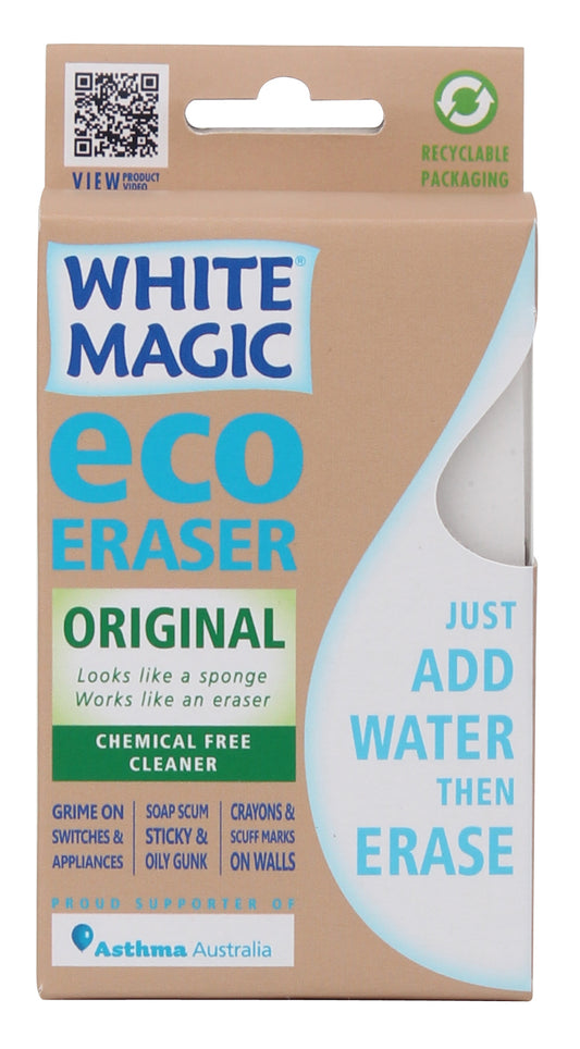 White Magic Original Eco Eraser 11 x 7 x 4cm