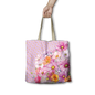 Lisa Pollock RSB103 Shopping Bag Wistful Wildflowers
