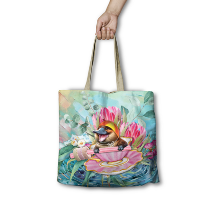 Lisa Pollock RSB99 Shopping Bag Livesafer Platypus