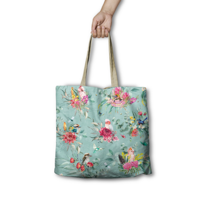 Lisa Pollock RSB101 Shopping Bag Feathered Friends
