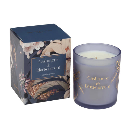 Bramble Bay Co Scent with Love Candle - Cashmere & Blackcurrant
