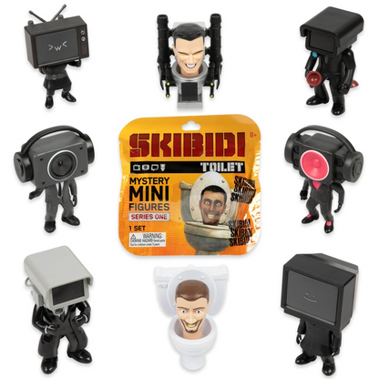 Skibidi Toilet - Mystery Mini Figures Series One Blind Bag Vinyl Figure (Single Unit)