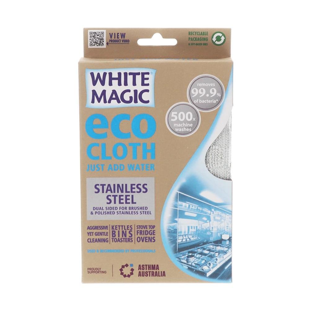 Eco Cloth Stainless Steel Cleaning Tool by White Magic
