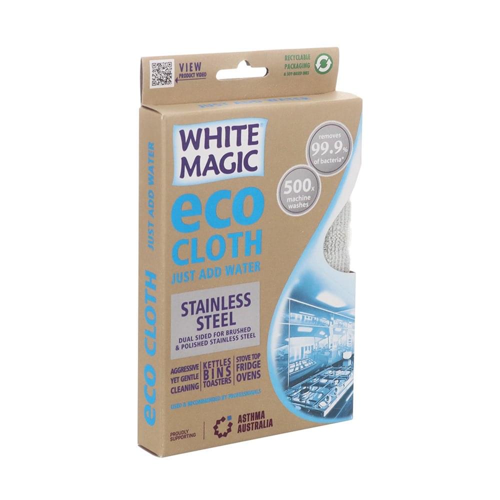 Eco Cloth Stainless Steel Cleaning Tool by White Magic