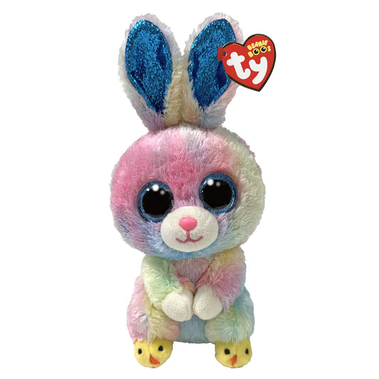 Ty Beanie Boos Regular - Twitches Rainbow Rabbit