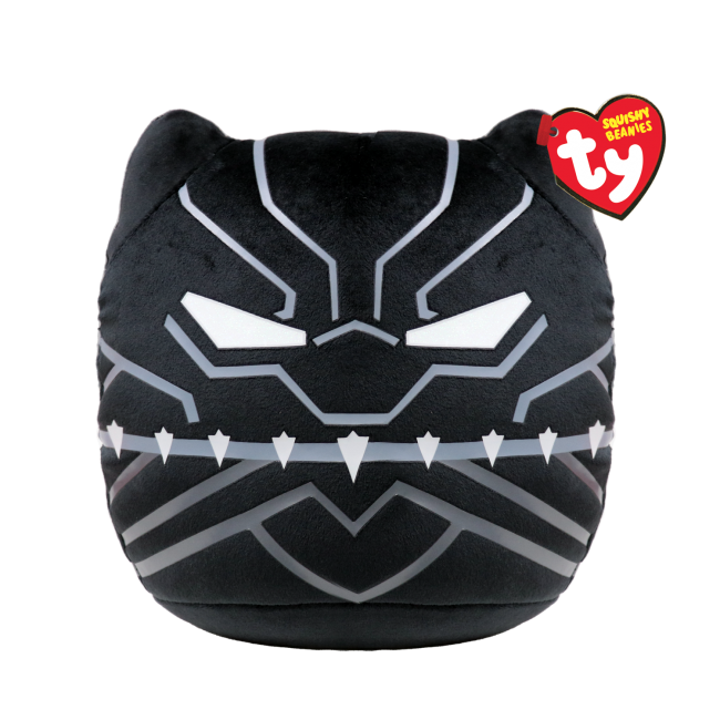 TY Squishy Beanies - Marvel Black Panther Small 25cm