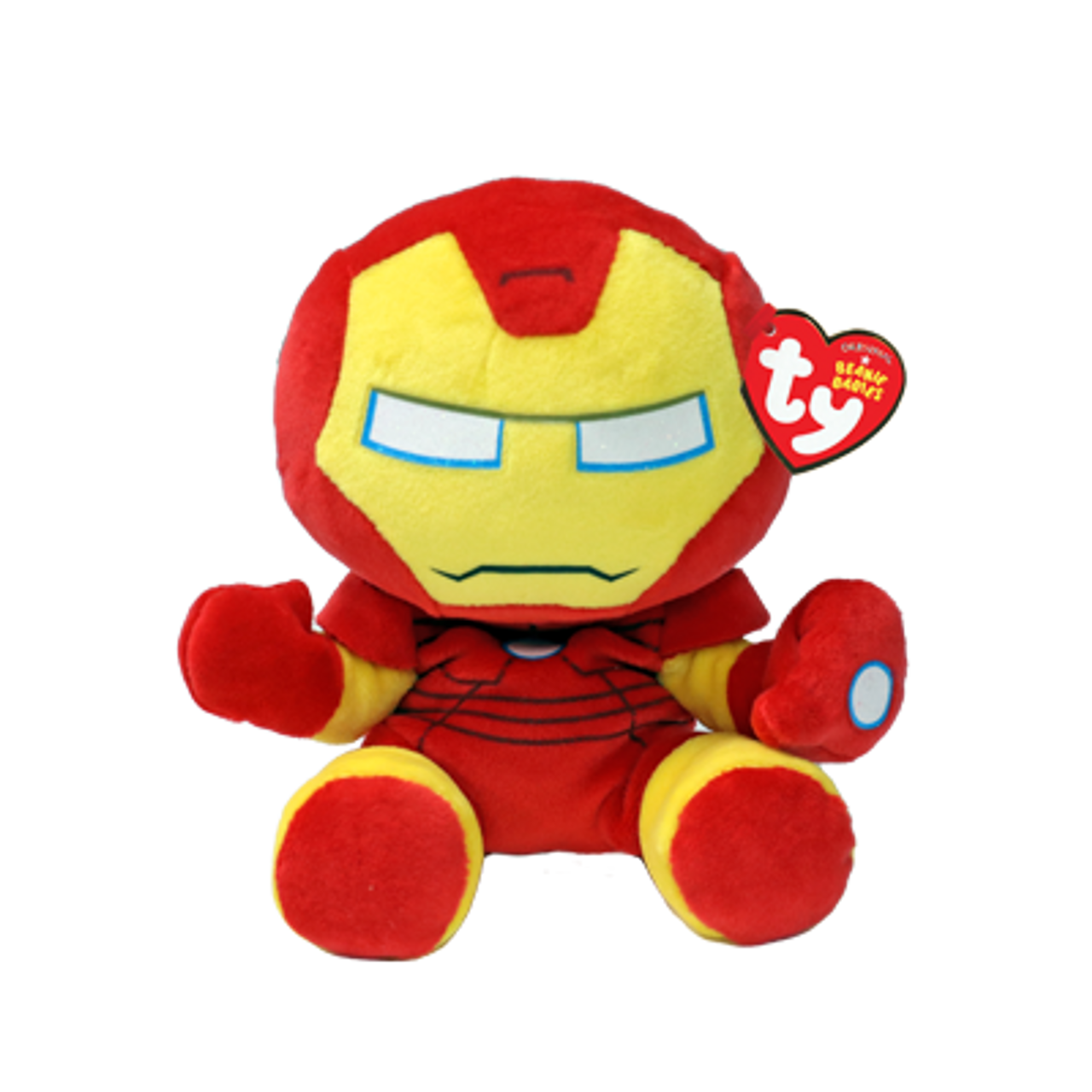 TY Marvel Soft Beanie Babies Regular - Iron Man