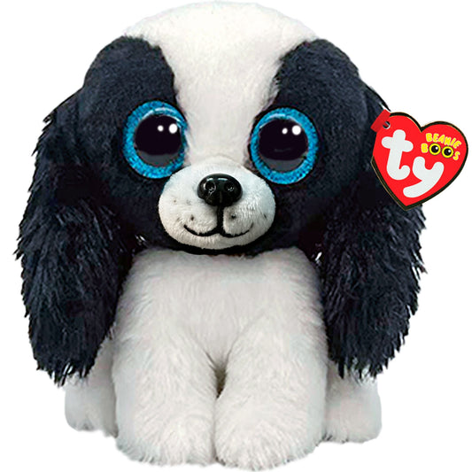 Ty Beanie Boos Regular - Sissy Black & White Dog
