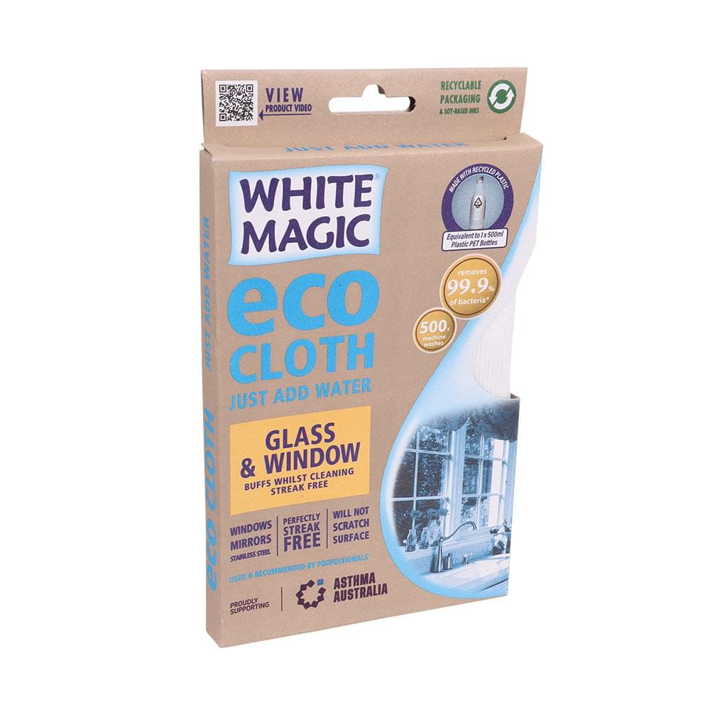 Eco Cloth Window and Glass Cleaning Tool by White Magic