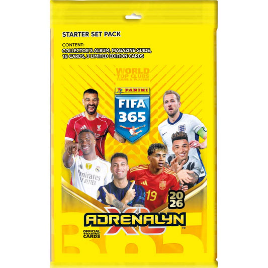 FIFA Trading Card Panini FIFA 365 Adrenalyn XL 2026 Starter Pack