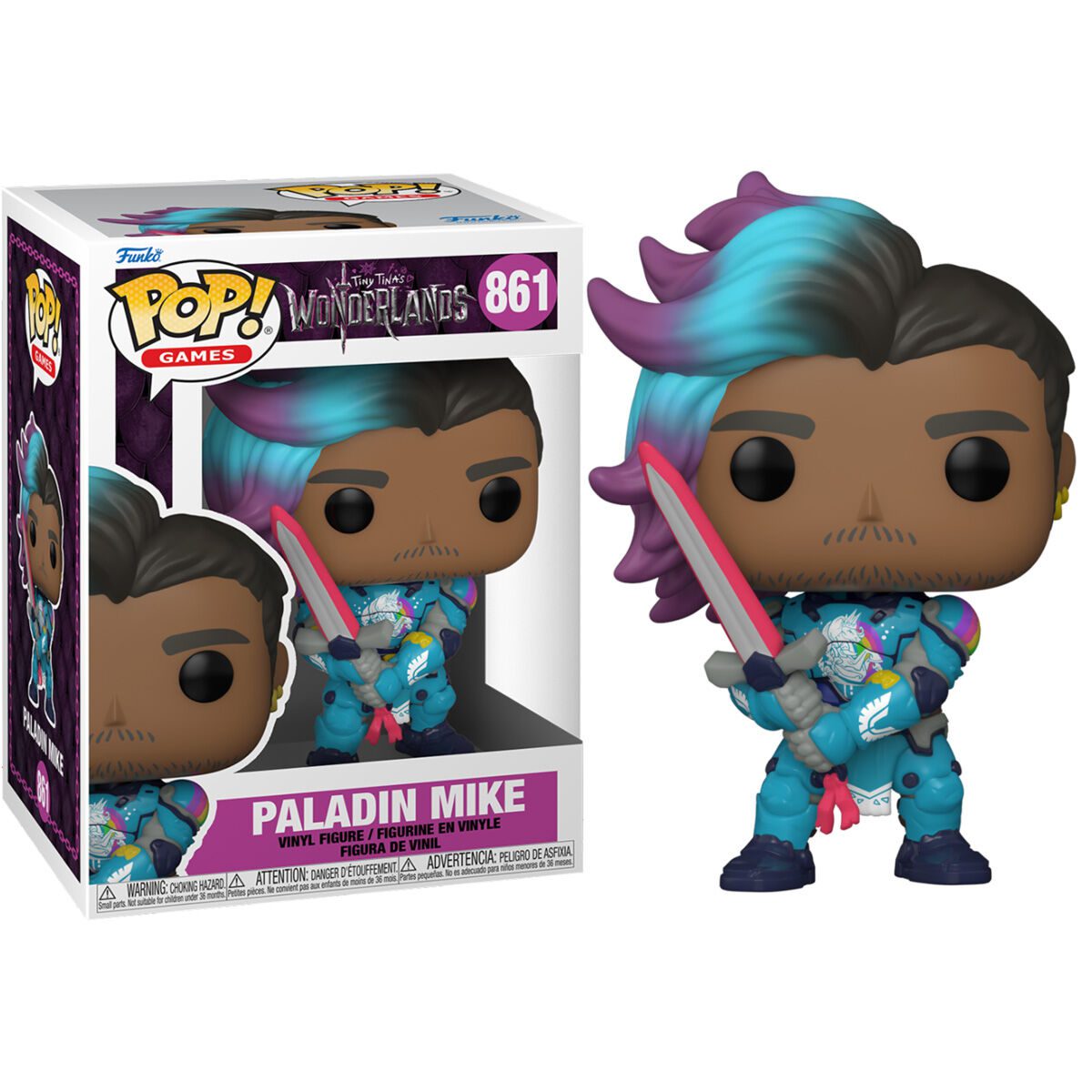 Funko POP! Tiny Tina’s Wonderlands N° 861 – Paladin Mike