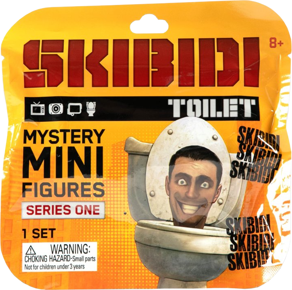 Skibidi Toilet - Mystery Mini Figures Series One Blind Bag Vinyl Figure (Single Unit)