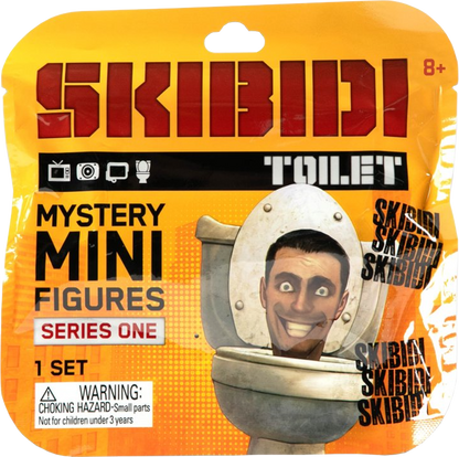 Skibidi Toilet - Mystery Mini Figures Series One Blind Bag Vinyl Figure (Single Unit)