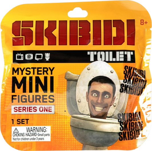 Skibidi Toilet - Mystery Mini Figures Series One Blind Bag Vinyl Figure (Single Unit)