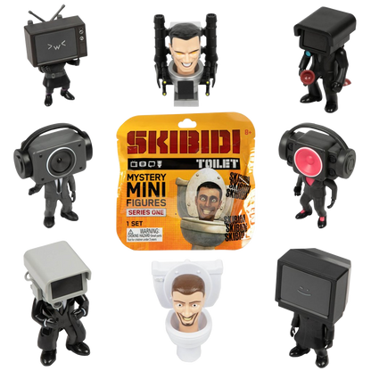 Skibidi Toilet - Mystery Mini Figures Series One Blind Bag Vinyl Figure (Single Unit)