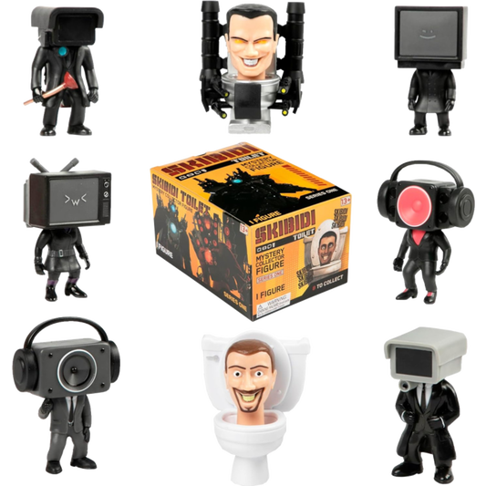 Skibidi Toilet - Mystery Collector Figure Series 01 Blind Box Vinyl Figure (Single Unit)