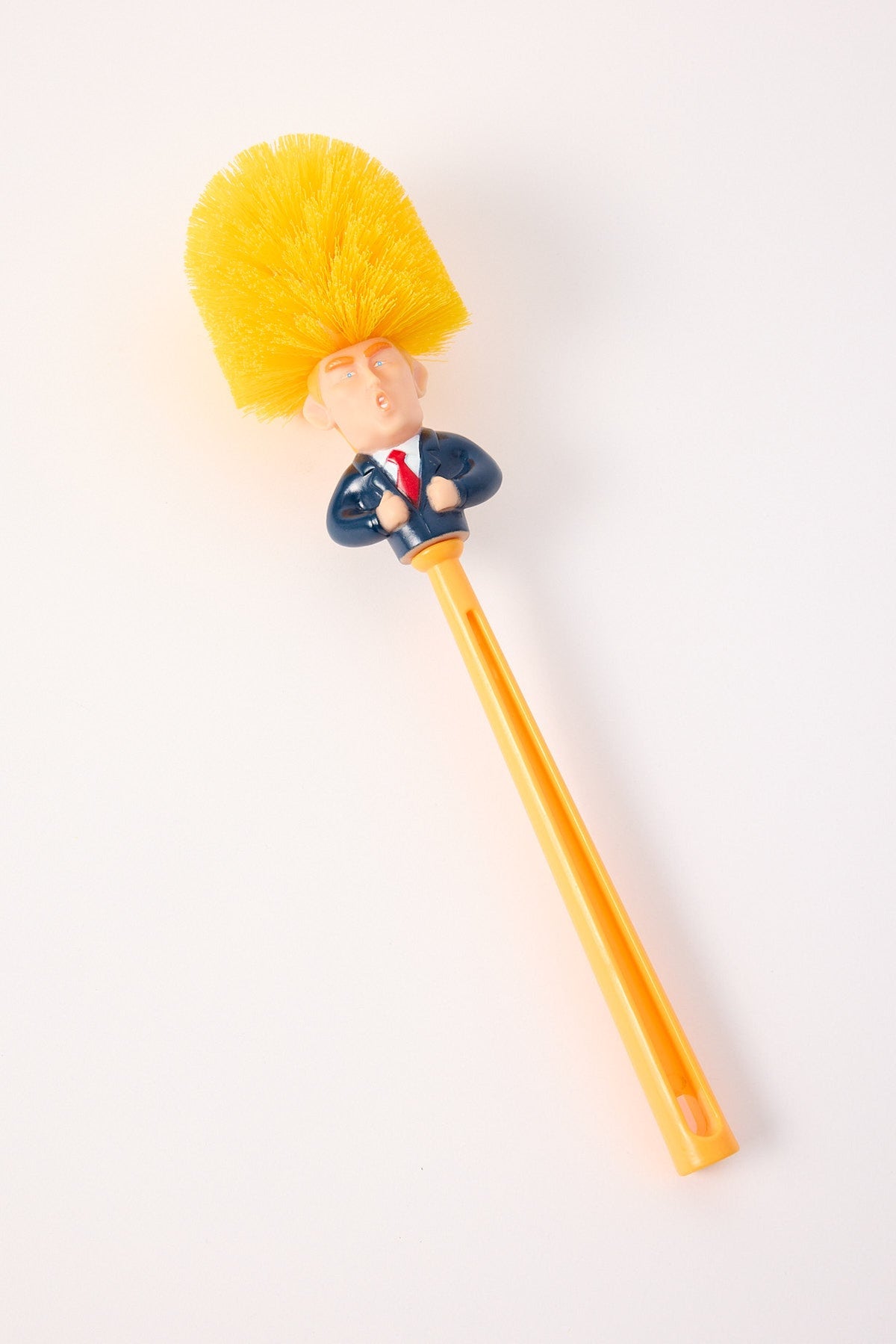 MDI Donald Trump Toilet Brush — front detail