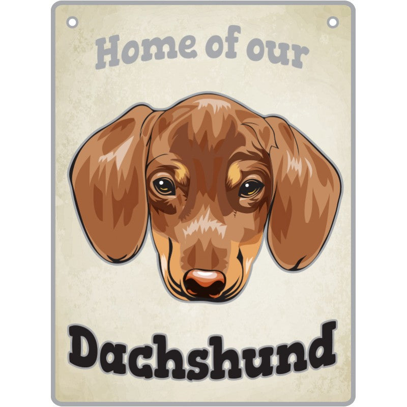Dachshund, Red - Pet Sign