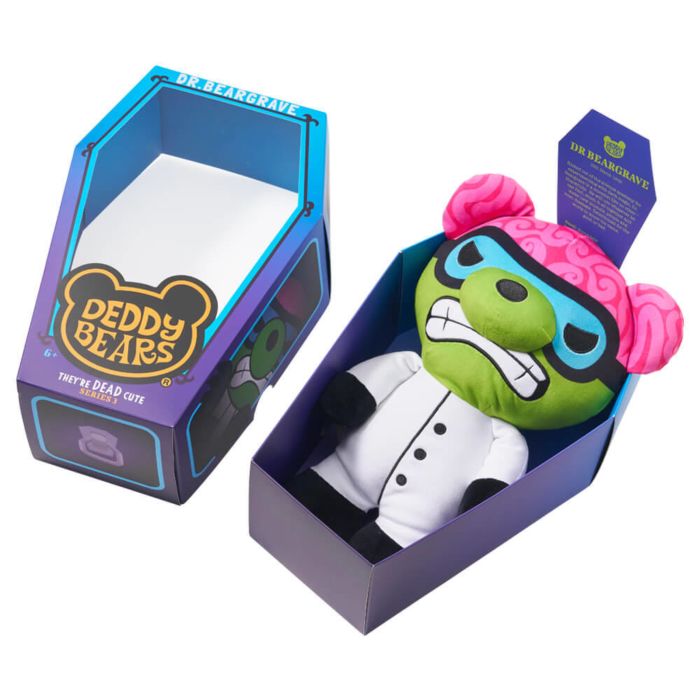 Deddy Bears - Dr. Beargrave in Coffin 12" Plush (Series 3)