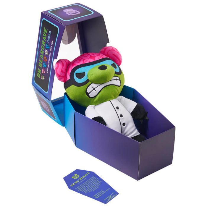 Deddy Bears - Dr. Beargrave in Coffin 12" Plush (Series 3)