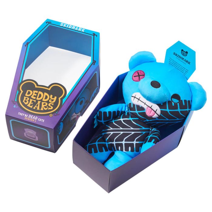 Deddy Bears - Skidmark in Coffin 12" Plush (Series 3)