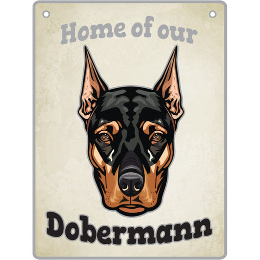 Dobermann - Pet Sign