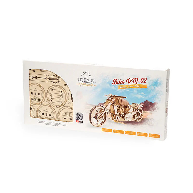 UGEARS Bike VM-02 Mechanical 3D Puzzle