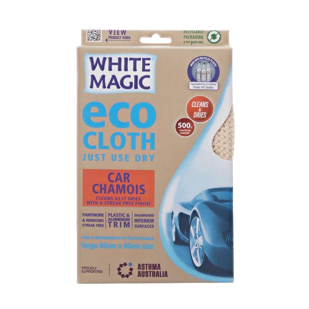Eco Cloth Car Chamois Cleaning Tool by White Magic