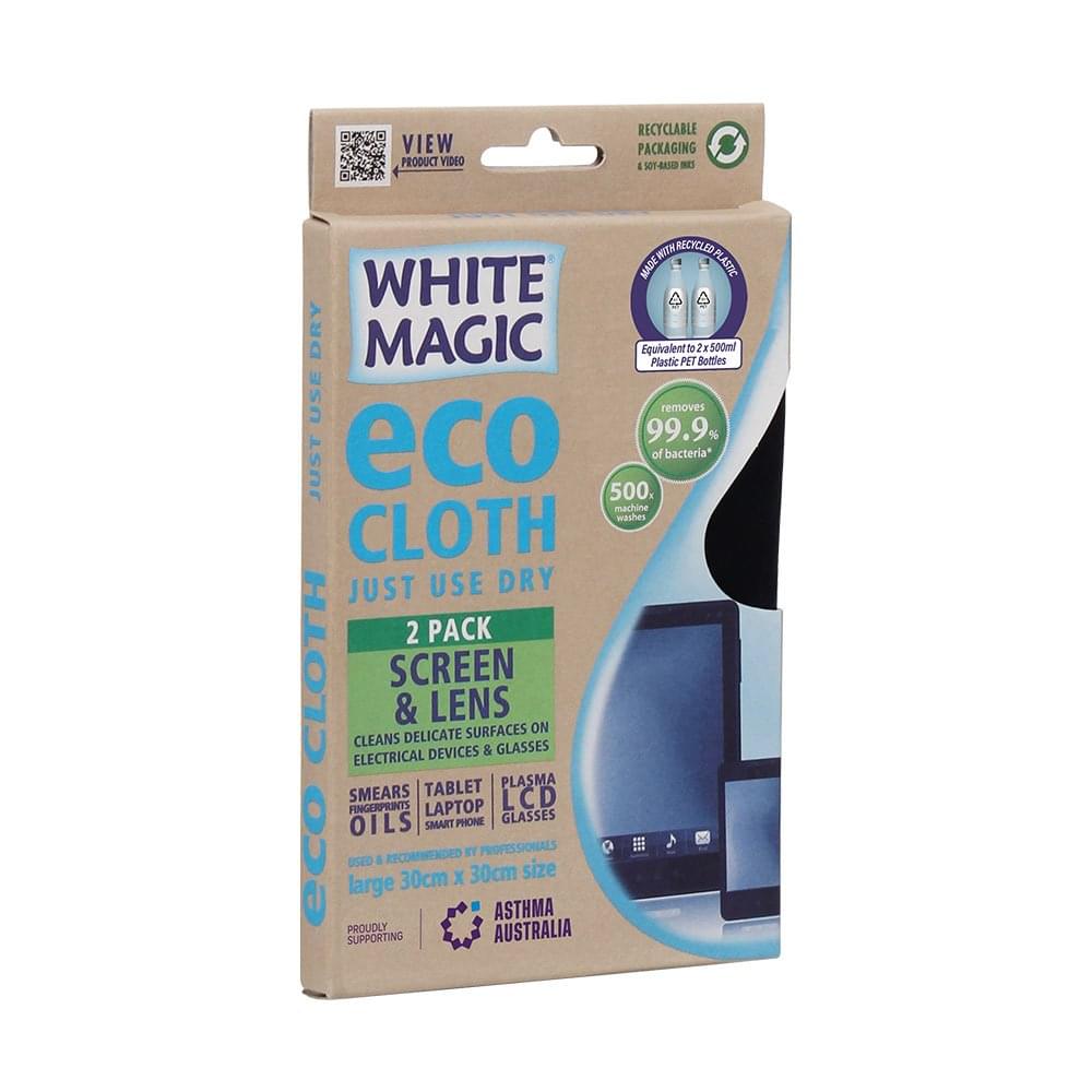 Eco Cloth Screen and Lens Cleaning Tool by White Magic