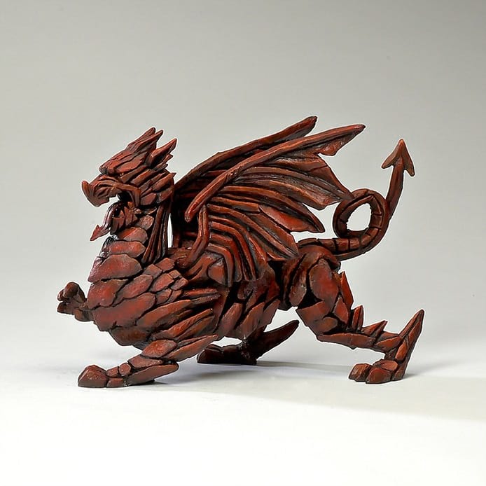Edge Sculpture - Red Dragon