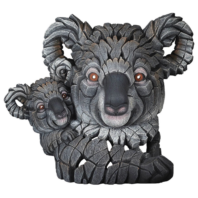 Edge Sculpture - Koala and Joey Bust