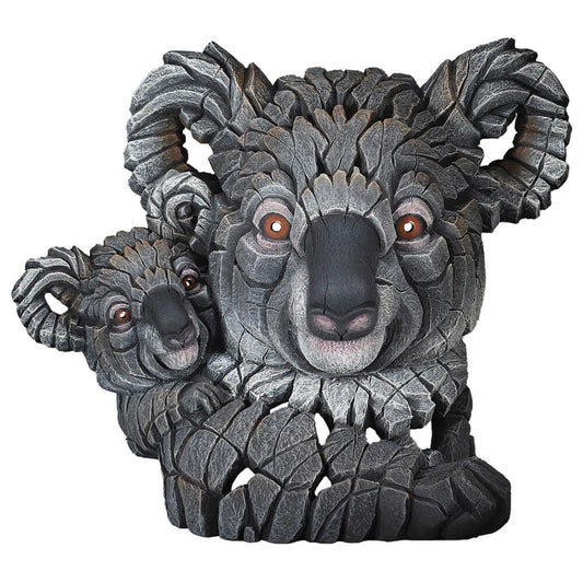 Edge Sculpture - Koala and Joey Bust