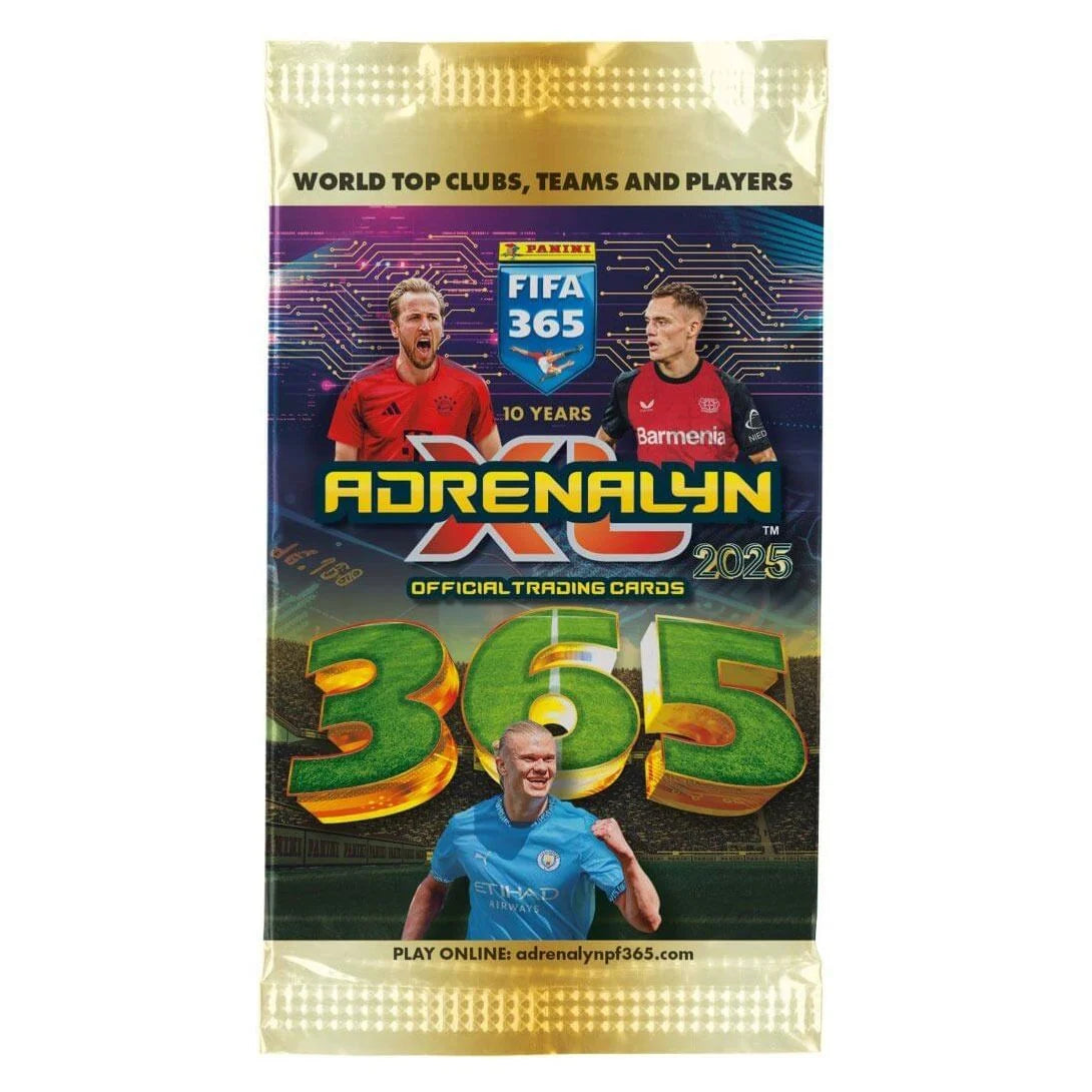 Panini FIFA 365 Adrenalyn XL 2025 Soccer Cards Booster Box